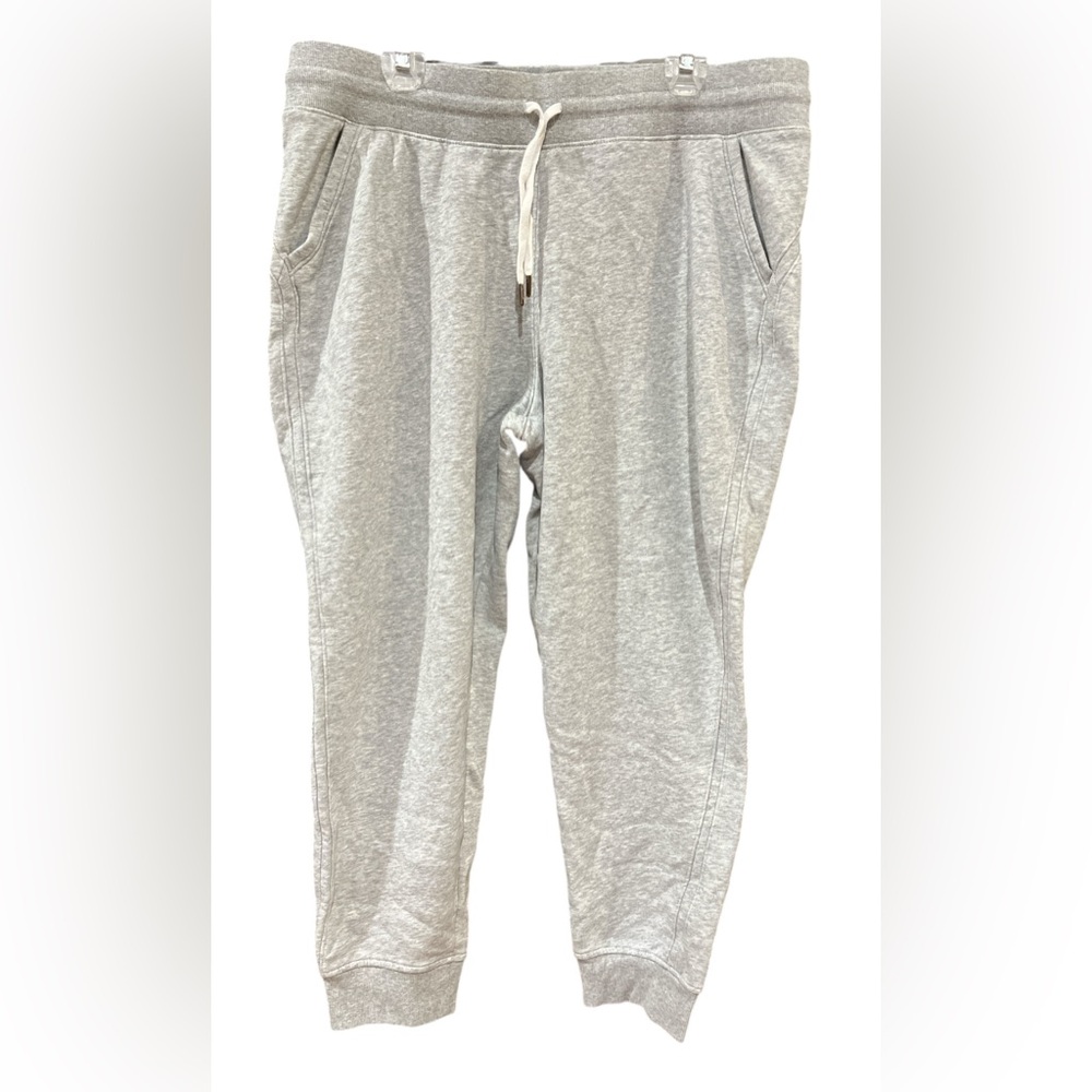 TEK GEAR Ultrasoft Fleece women’s capri grey sweatpants/ size XXL